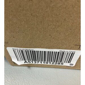 Cloudsteppers Unisex Black Ankle-High Walking Shoes, Size 8.5, Side Zipper